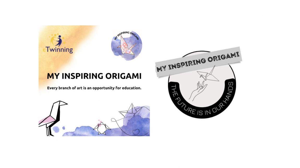My İnspiring Origami-İlham Veren Origamim proje afiş ve logosu