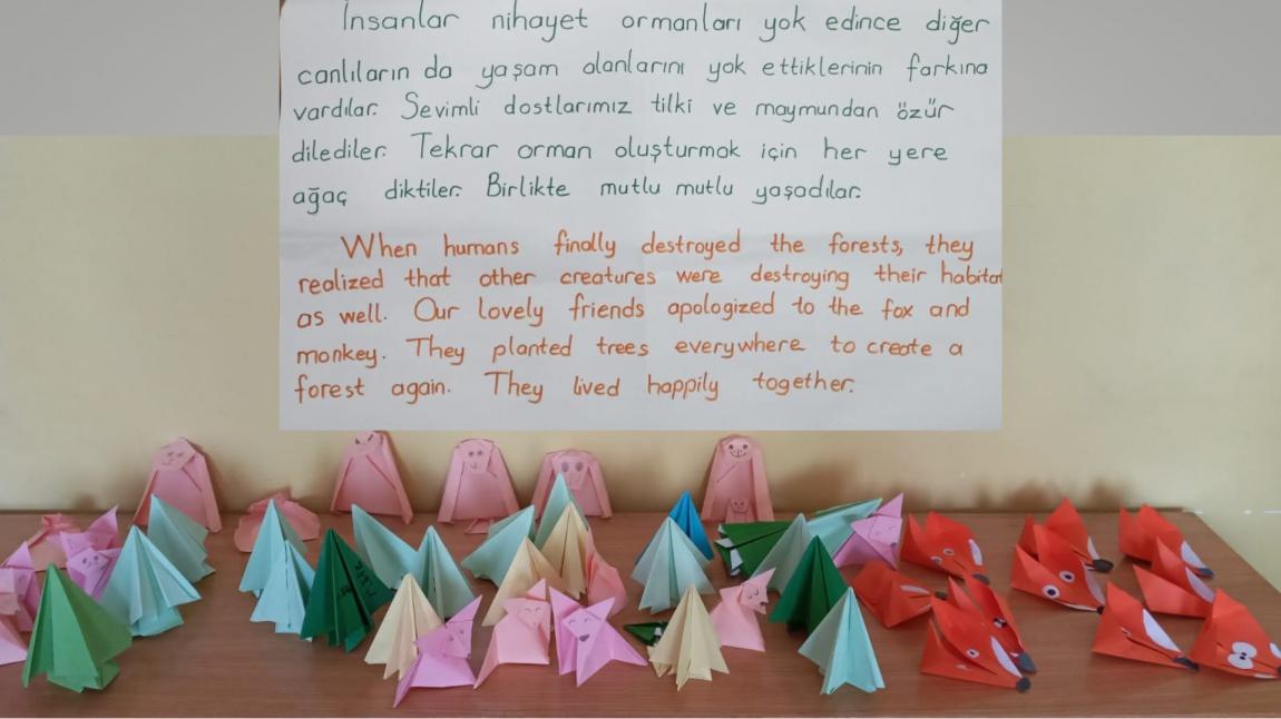 My Inspiring Origami-Şubat Ayı 1. etkinlik